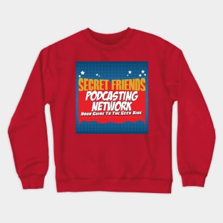 Secret Friends Unite Podcasting Network Logo Crewneck Sweatshirt